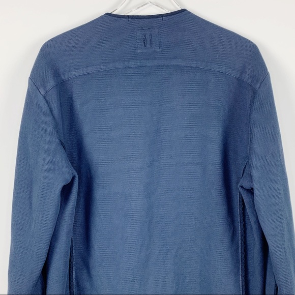 Hannes Roether Navy Cardigan sz XXL - Picture 6 of 9